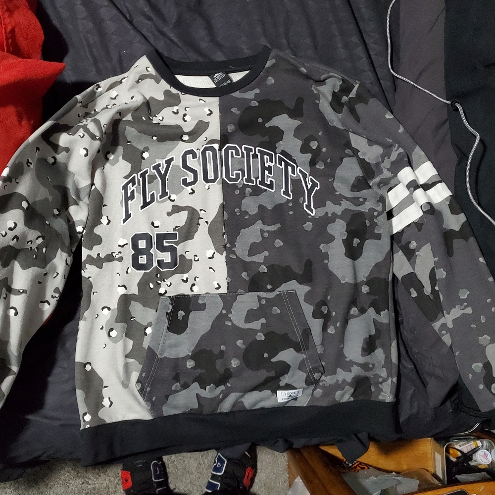 Fly Society hoodie mens xxl